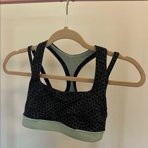 Lulu lemon navy and teal Sports Bra